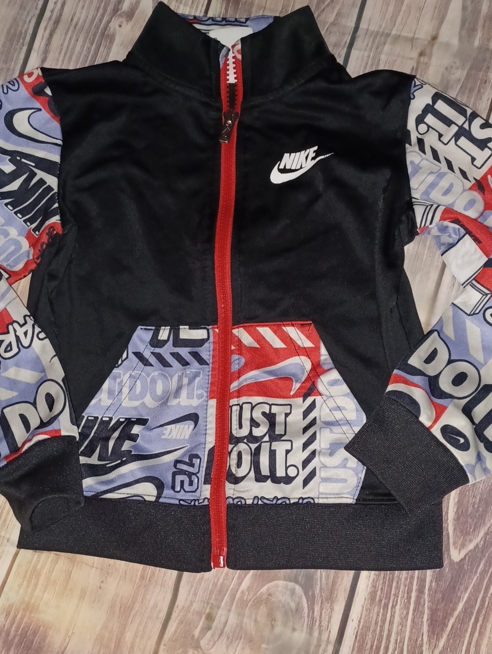 Nike  Graffiti Zip Up Jacket Sz 3t